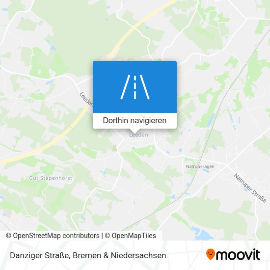 Danziger Straße Karte