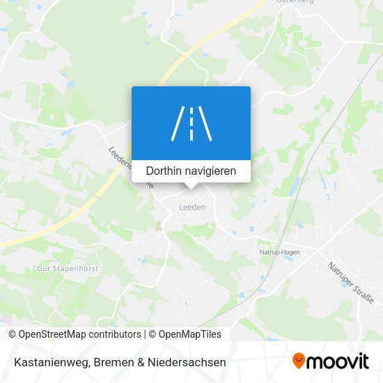 Kastanienweg Karte