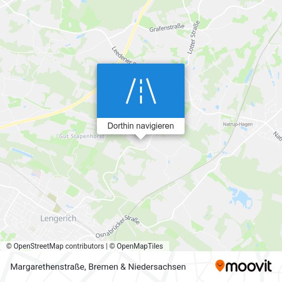 Margarethenstraße Karte