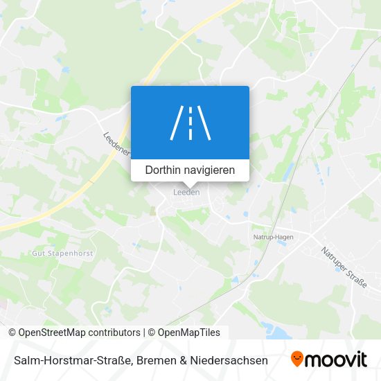 Salm-Horstmar-Straße Karte