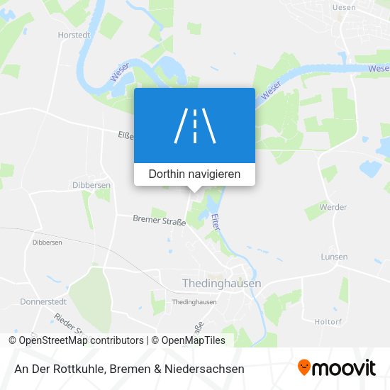 An Der Rottkuhle Karte