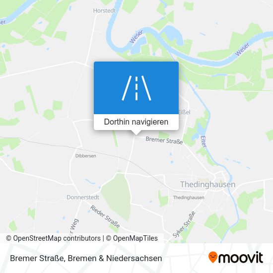 Bremer Straße Karte