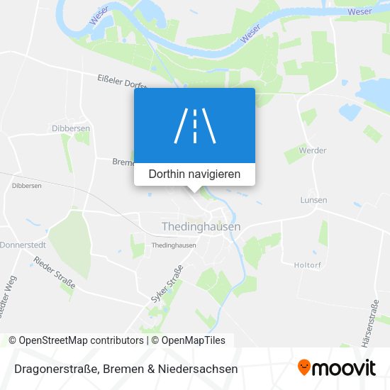 Dragonerstraße Karte