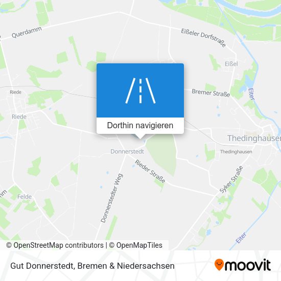 Gut Donnerstedt Karte