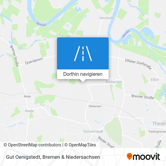 Gut Oenigstedt Karte