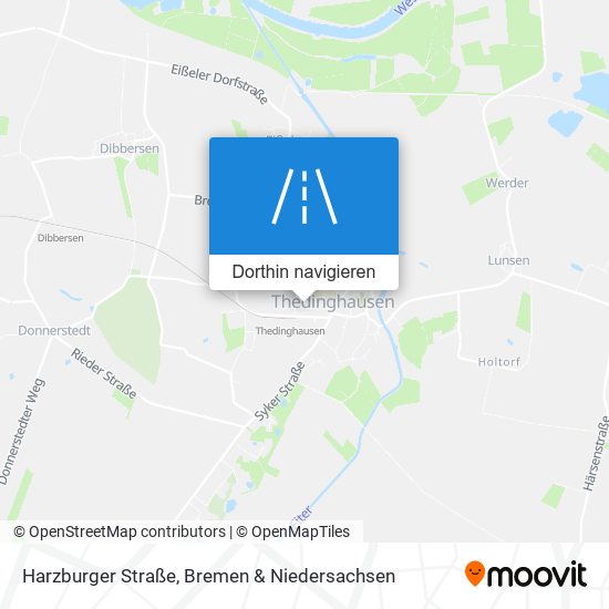 Harzburger Straße Karte