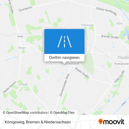 Königsweg Karte