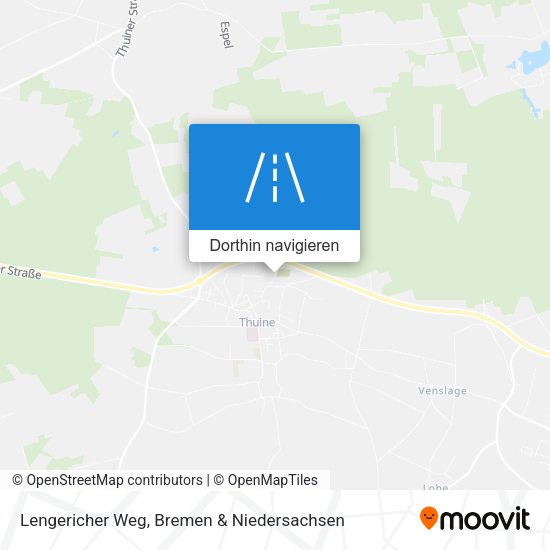 Lengericher Weg Karte