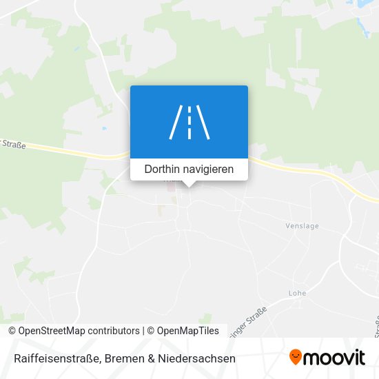Raiffeisenstraße Karte
