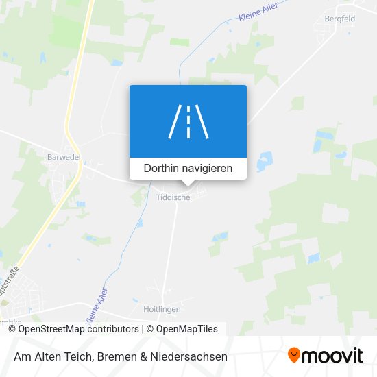 Am Alten Teich Karte