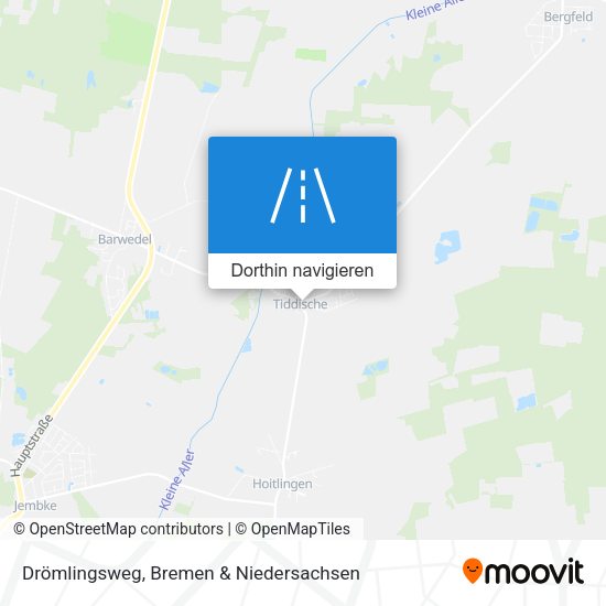 Drömlingsweg Karte