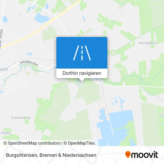 Burgsittensen Karte