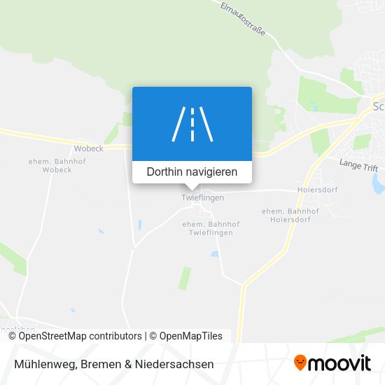 Mühlenweg Karte