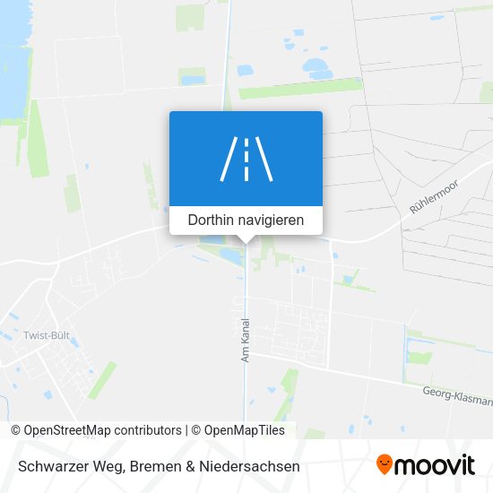 Schwarzer Weg Karte