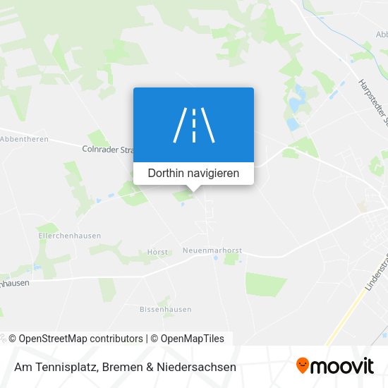 Am Tennisplatz Karte