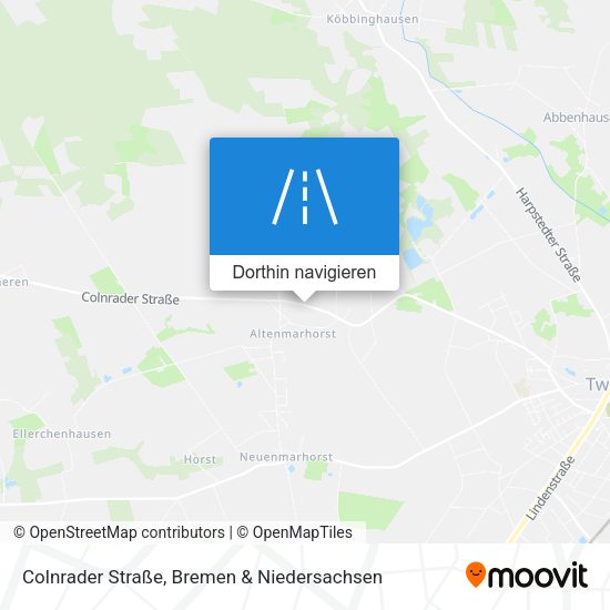 Colnrader Straße Karte