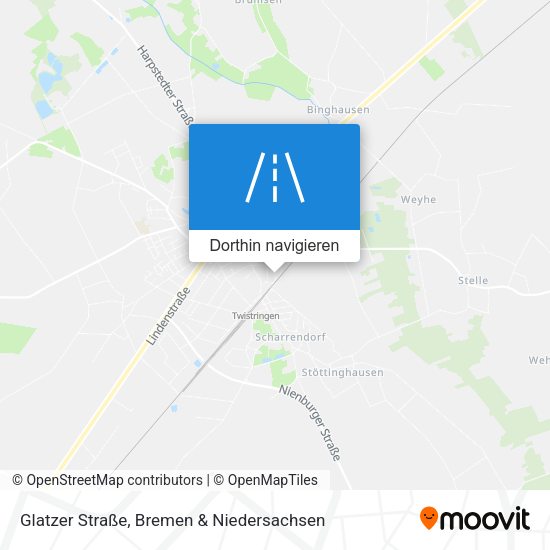Glatzer Straße Karte