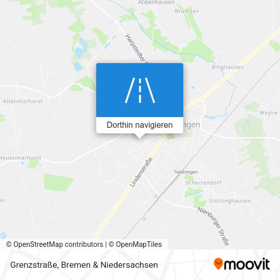 Grenzstraße Karte