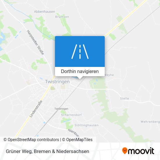 Grüner Weg Karte