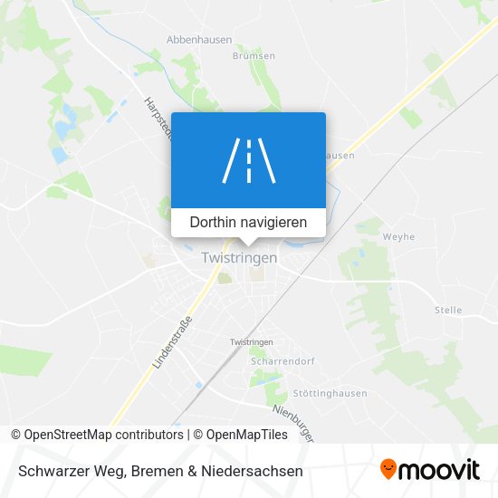 Schwarzer Weg Karte
