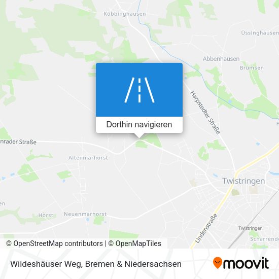 Wildeshäuser Weg Karte