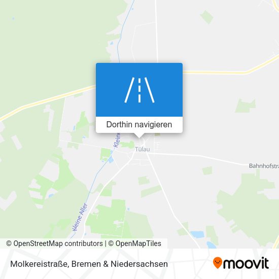 Molkereistraße Karte