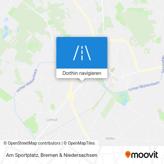 Am Sportplatz Karte