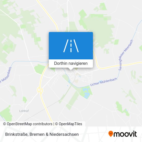 Brinkstraße Karte