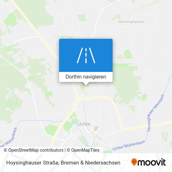 Hoysinghauser Straße Karte