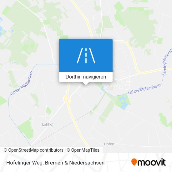 Höfelinger Weg Karte