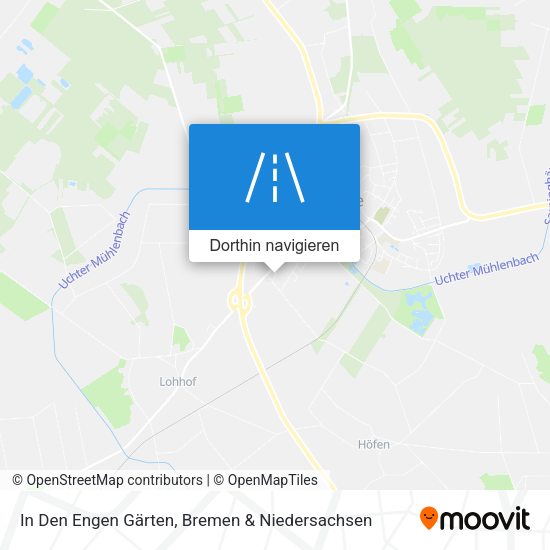 In Den Engen Gärten Karte