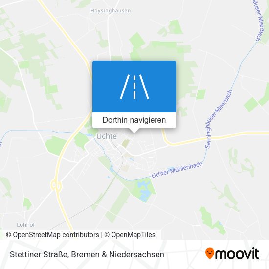 Stettiner Straße Karte