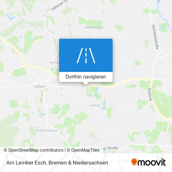 Am Lemker Esch Karte