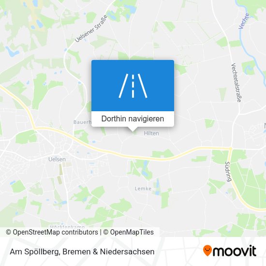 Am Spöllberg Karte