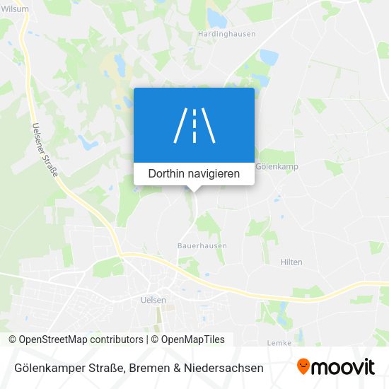 Gölenkamper Straße Karte