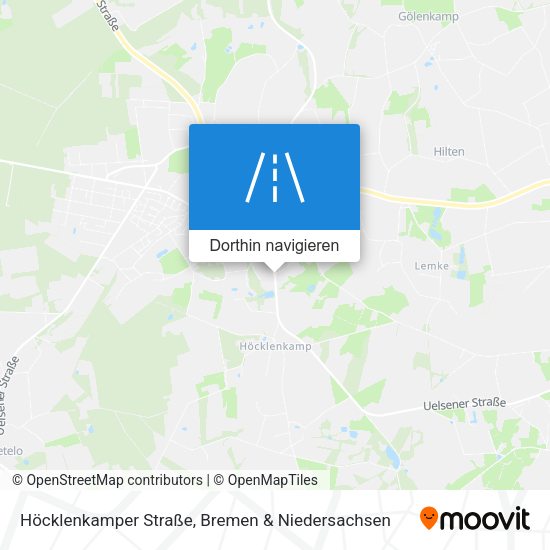 Höcklenkamper Straße Karte