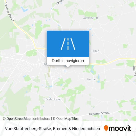 Von-Stauffenberg-Straße Karte