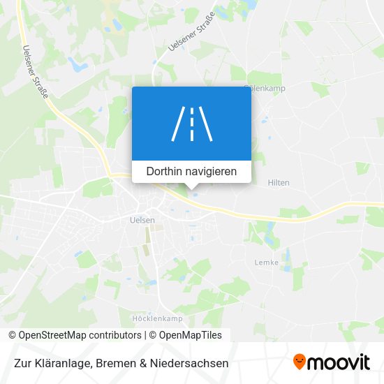Zur Kläranlage Karte