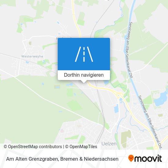 Am Alten Grenzgraben Karte