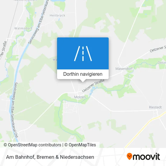 Am Bahnhof Karte