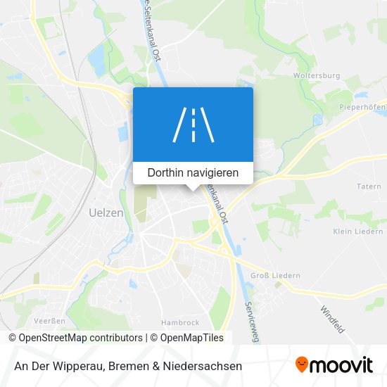 An Der Wipperau Karte