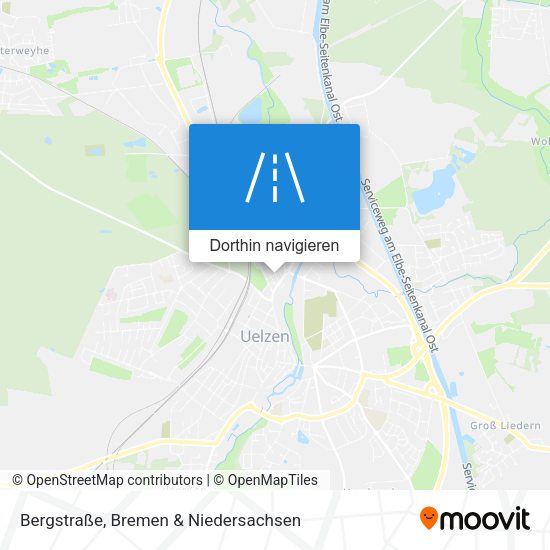 Bergstraße Karte