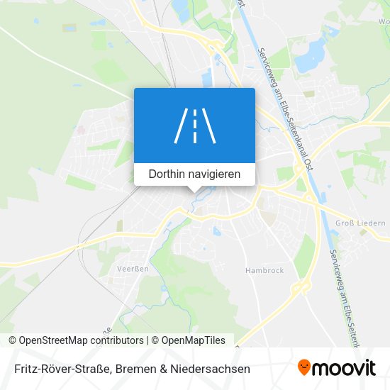 Fritz-Röver-Straße Karte