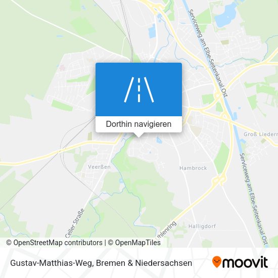 Gustav-Matthias-Weg Karte