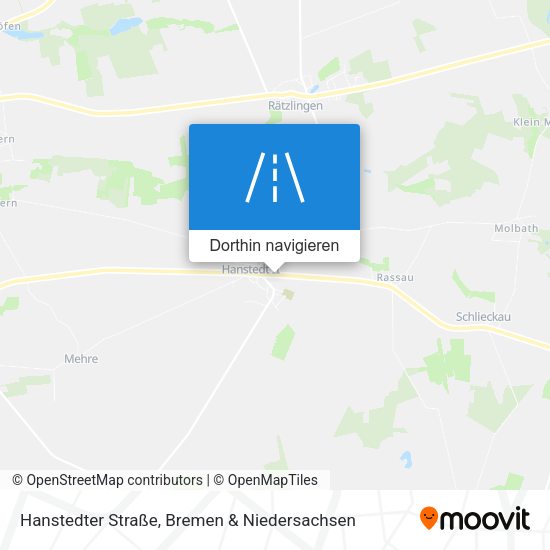 Hanstedter Straße Karte