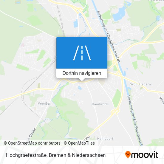 Hochgraefestraße Karte