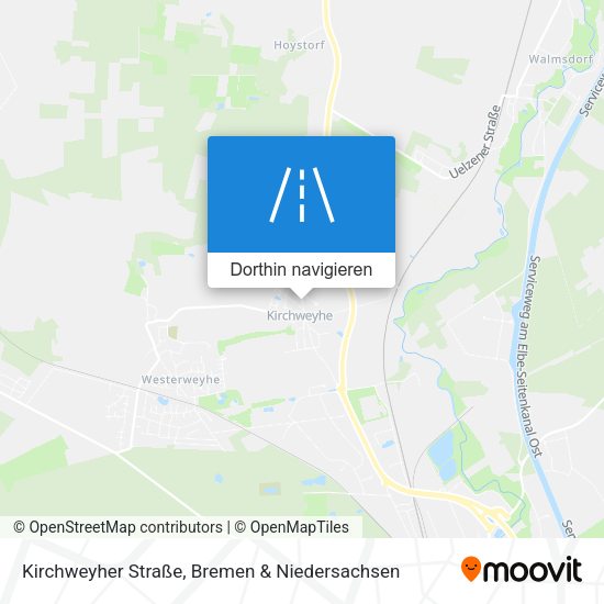 Kirchweyher Straße Karte