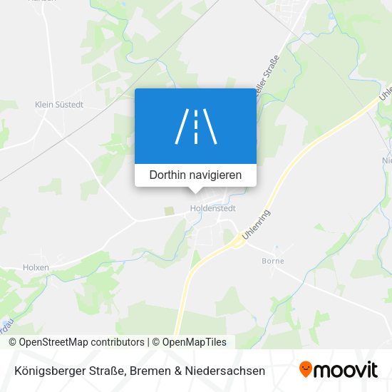 Königsberger Straße Karte