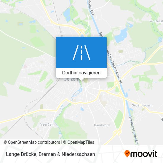 Lange Brücke Karte