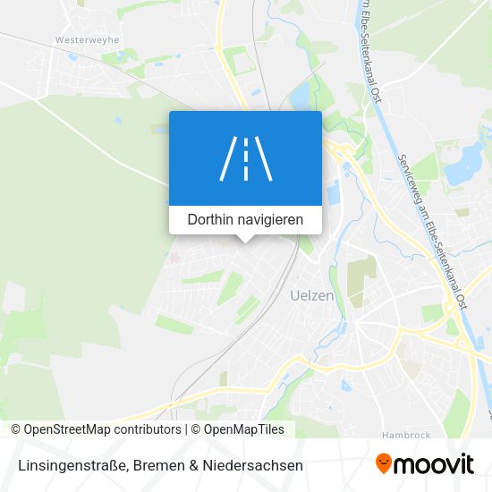 Linsingenstraße Karte